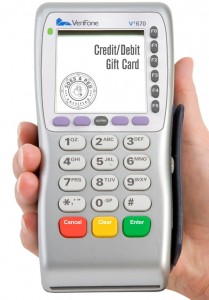 Verifone Wireless Card Processing terminal