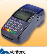 Verifone 3750 credit card terminal